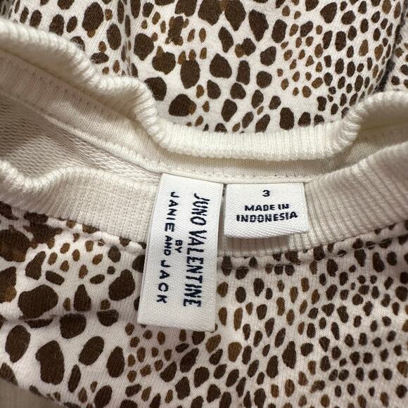 Janie and Jack Juno Valentine Cheetah Sweatshirt - Picture 5 of 6